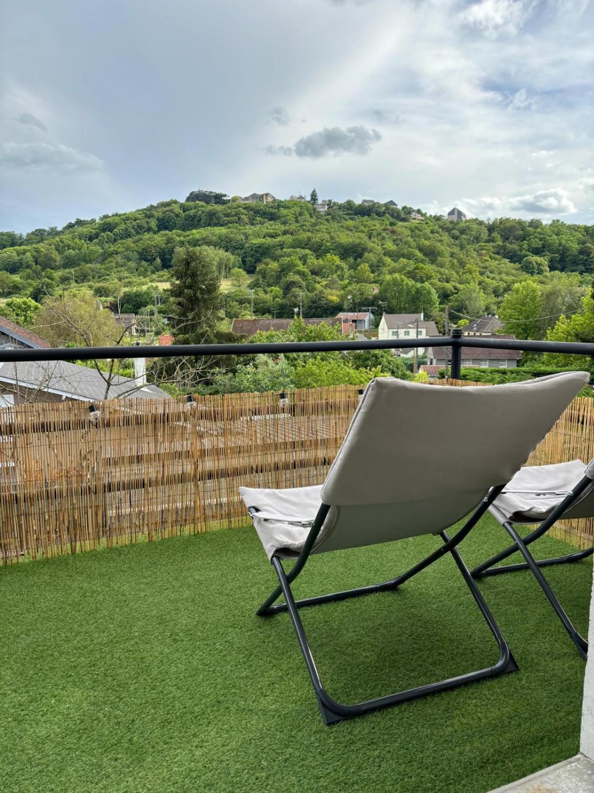 Ferienwohnung La Terrasse De Sancerre Saint-Satur Exterior foto